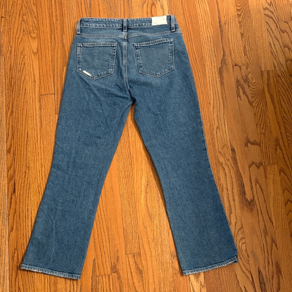 Paige Collette Crop Denim Jeans Size 28 - Picture 6 of 7